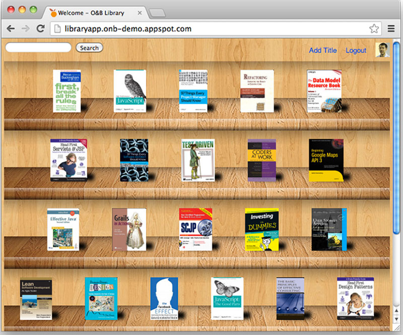 Book Display - Library App